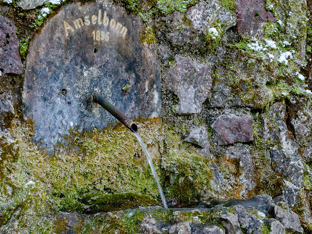 Der Amselborn in Biedenkopf, Brunnen